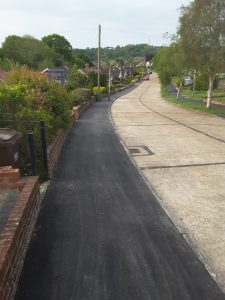Footway reconstruction project